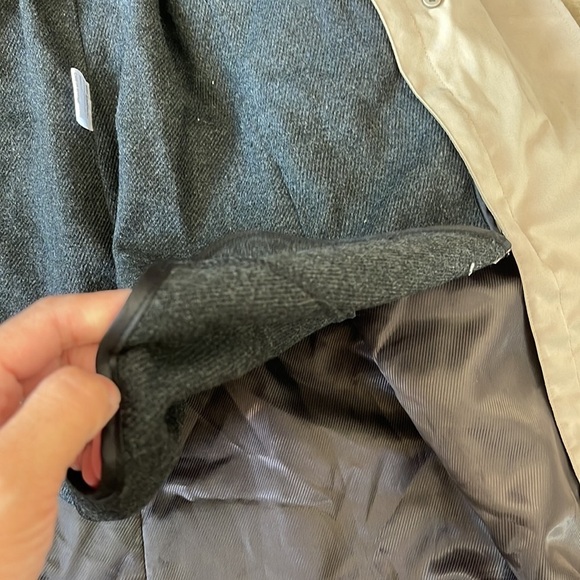 Calvin Klein Trench Coat Lined Water Resistant Tan Women's Size S - Picture 9 of 11